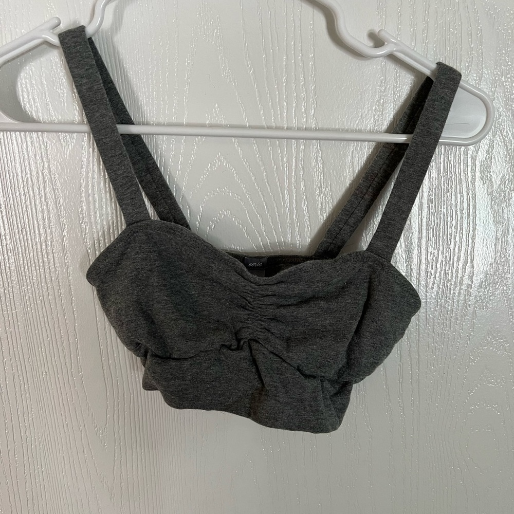 aerie grey bralette
